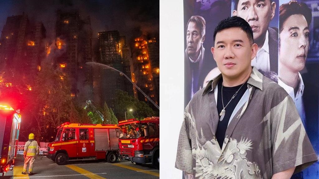 香港惡火13死「升至5級」7棟大樓成火海！杜汶澤「親吐11字」不捨家鄉發聲了