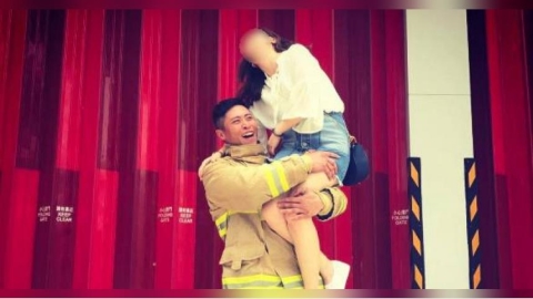 香港惡火37歲消防員殉職　曾穿制服抱10年女友感性告白