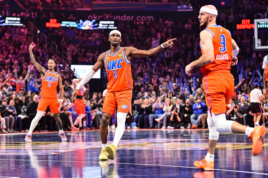 NBA(影)／SGA亞歷山大狂轟40分！雷霆勝灰狼拿下10連勝開季至今只有1敗