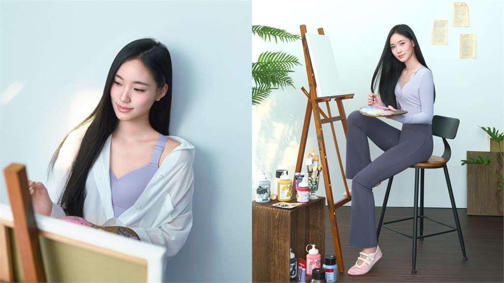 小S女兒18歲「鎖骨香肩」大解放！寬鬆透膚衫敞開裡面只有Bra