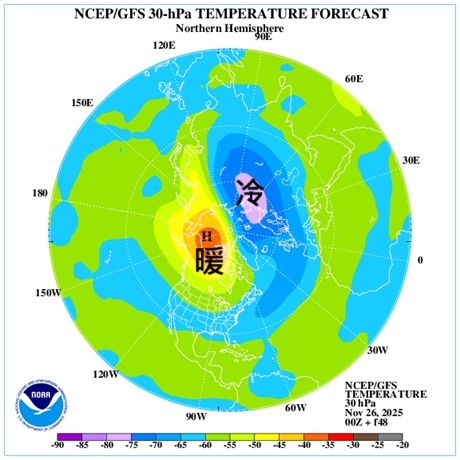 2016年「超強寒流」將重演？鄭明典曬「太極圖」曝1巧合驚嘆：相當罕見