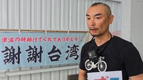 台日友好！光復鄉災後復舊中　311災民特製飯糰謝恩