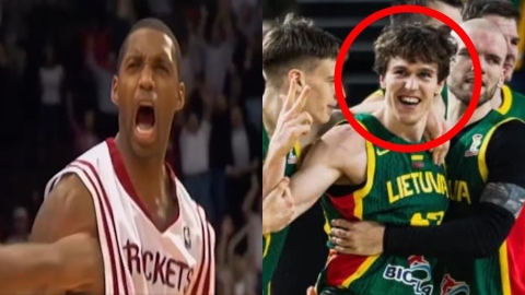 籃球(影)/現代T-MAC!立陶宛後衛「9秒轟9分」世界盃資格賽不可思議大逆轉