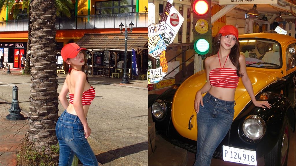 22歲「最美星二代」沖繩解放S曲線!整尊爆改竟成「歐美麥膚辣妹」網驚:太hot…