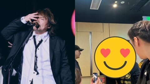 伍佰演唱會下班被捕獲「穿工服」現身海底撈！57歲真面目超反差網笑：甩麵打工？