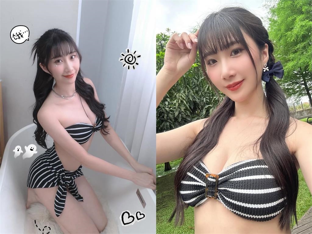 啦啦隊正妹Wendy穿條紋背心熱舞！火辣身材引7.9萬網友圍觀