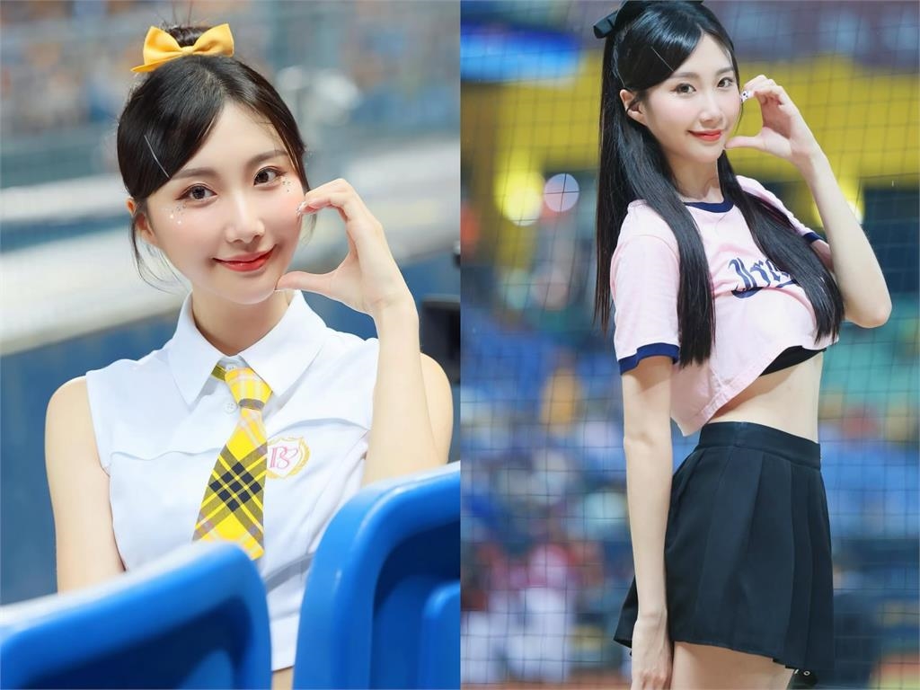 啦啦隊正妹Wendy穿條紋背心熱舞！火辣身材引7.9萬網友圍觀