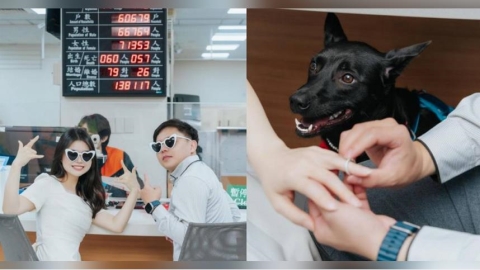 「張君雅小妹妹」升格人妻　曬結婚登記照甜蜜告白