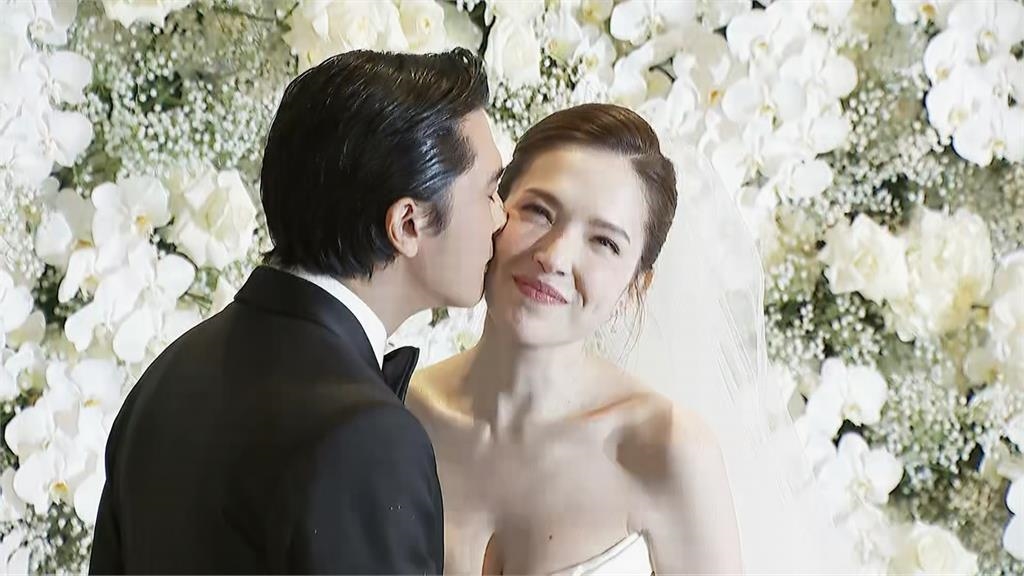 許瑋甯、邱澤補辦喜宴 #-#現場狂放閃告白「身邊有她好很多」