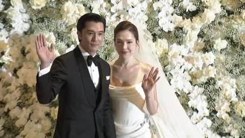 許瑋甯、邱澤補辦喜宴 現場狂放閃告白「身邊有她好很多」