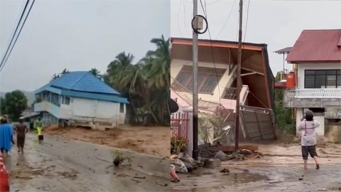 房屋瞬間被沖走！印尼洪災奪28命　道路全斷救援卡關