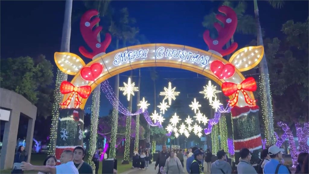 屏東耶誕節活動登場　燈飾、市集營造濃濃節慶氛圍