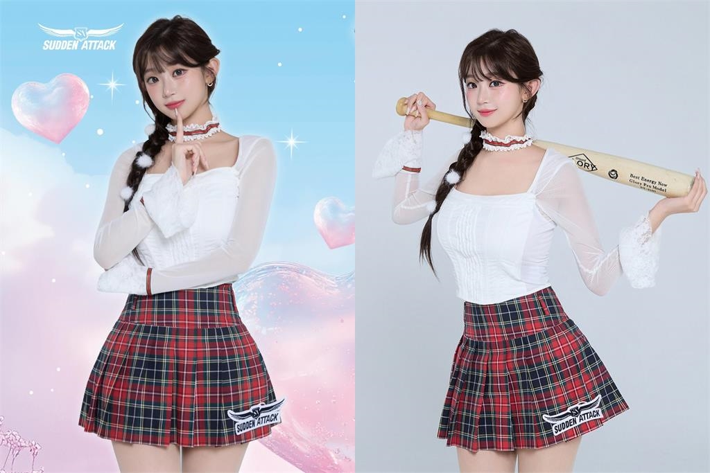 李珠珢學院風PK河智媛運動風！最強啦啦隊女神「夢幻聯動」網嗨喊：我全都要