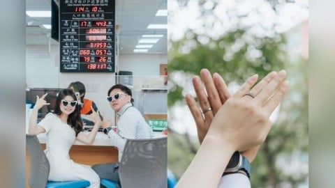 張君雅小妹妹結婚了！甜蜜登記照曝光