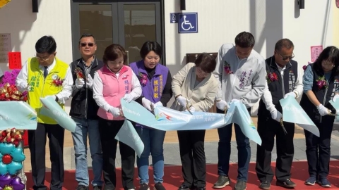 台中市府推公共建設！ ＂大庄里大村里＂活動中心啟用