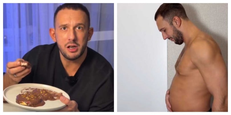 努揚金原計畫以先胖後瘦挑戰方式，示範如何快速減重。