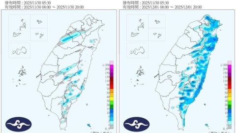 好天氣只剩一天！今晚變天　北台灣將迎濕冷雨勢