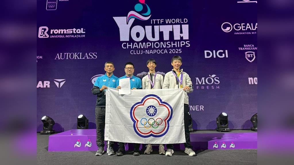 桌球／最佳拍檔台灣新英雄！新秀郭冠宏／徐絃家勇奪首面U19世青賽男雙金牌