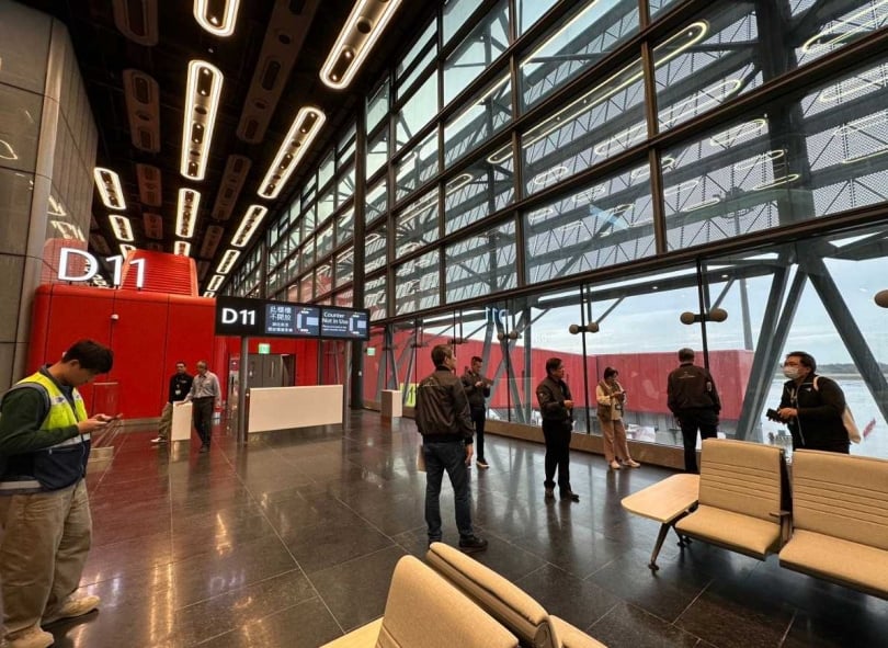 第三航廈北登機廊廳啟動試營運作業。（圖／桃園機場公司提供）