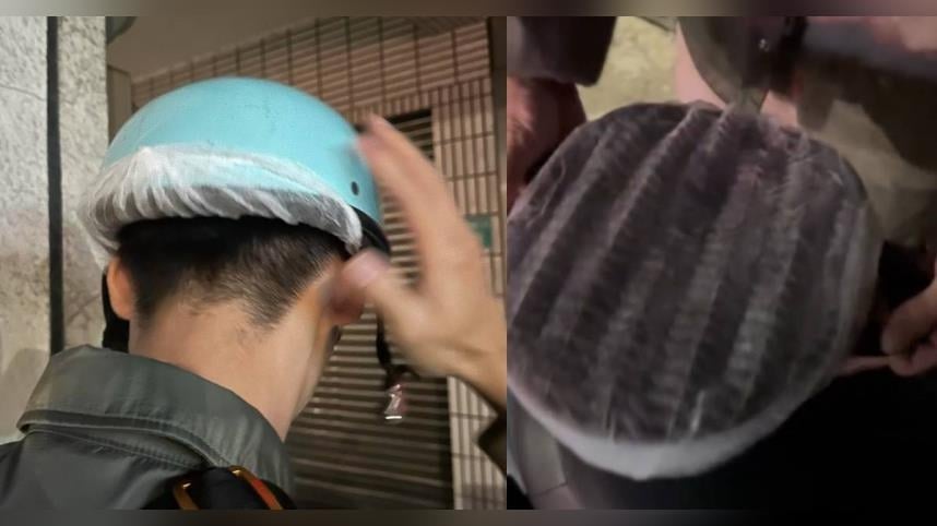 GoShare安全帽「頭套不是戴頭上」！機車族傻眼　官方證實：賓果