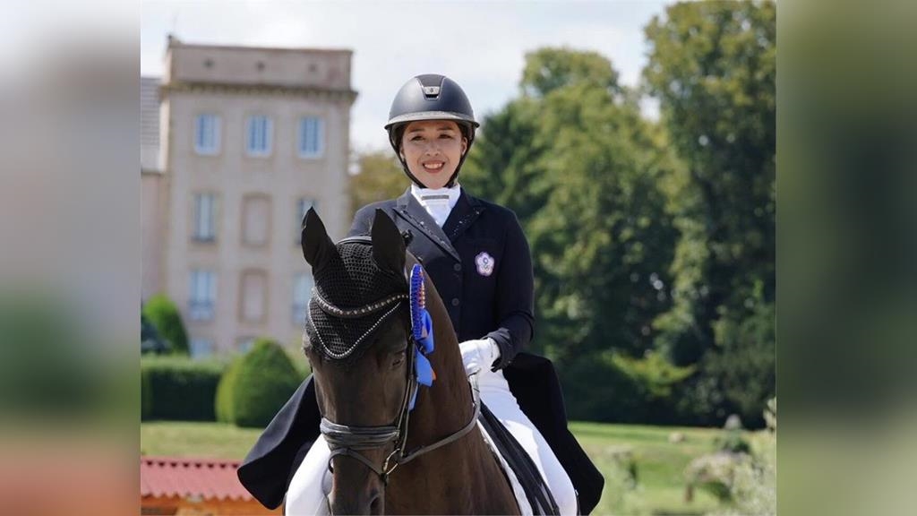 《馬術》馬場馬術自由演繹難度高 臺灣好手葉繡華搶下佳績