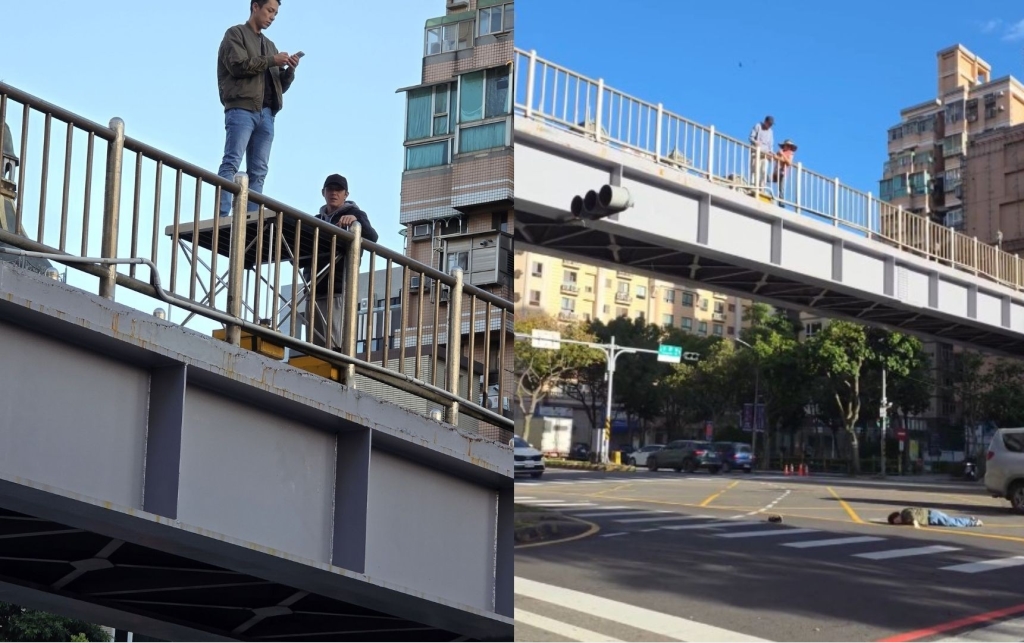 楊皓崴《好運來》跳天橋戲「驚悚瞬間」全被翁家明拍下!網友驚呼:又有人領便當?