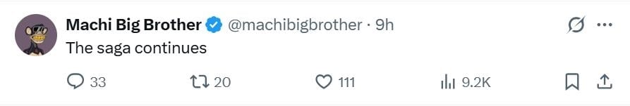 麻吉大哥鏈上「幸運數字」引關注！高槓桿操作砸4.6億喊：故事仍在繼續…