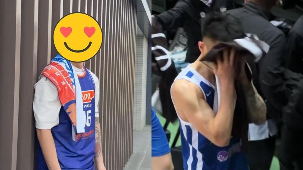 PLG(影)／盧峻翔國際賽爆發！「小狗擦汗」片瘋傳　球迷暈船：心跳加速、小鹿亂撞