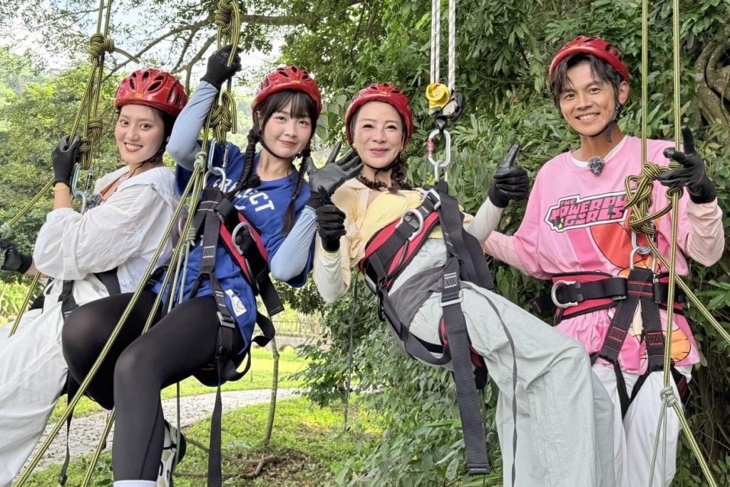 《綜藝新時代》慶功楊繡惠突崩潰！ 驚聞出國「挑戰一計畫」嚇到激吻阿翔