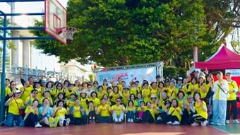 【淡江傳真】淡江校園路跑Run起來　逾千師生校友跑出世代連結