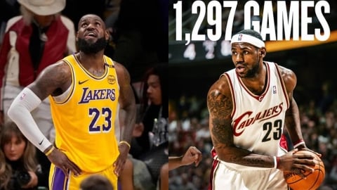 NBA(影)/詹皇無私斷紀錄但「一數據」超嚇人!生涯得分個位數比「這情況」還罕見