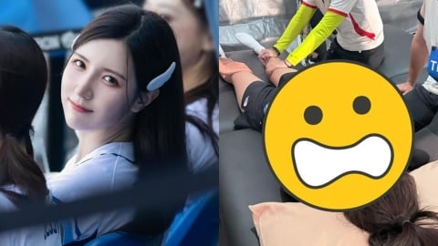 南珉貞錄影「肌肉慘抽筋」出事了！PO「痛苦遮臉照」喊話粉絲這1句