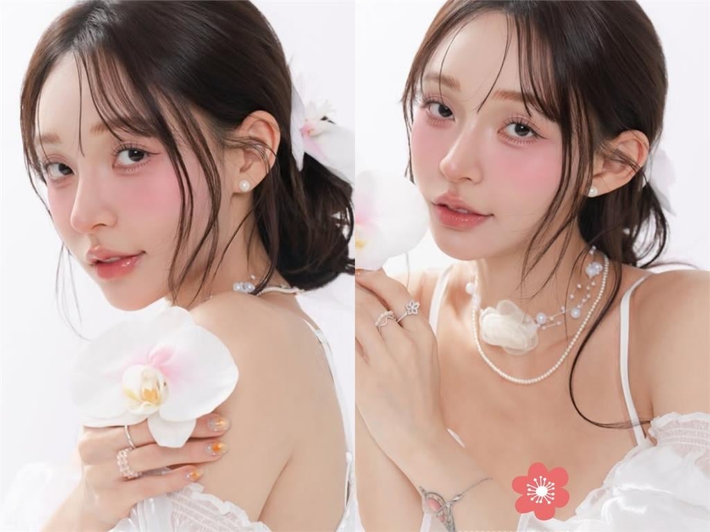 仙女下凡捧白花「解放上空」竟是林襄！「絕世神顏」驚艷網：美到像AI…