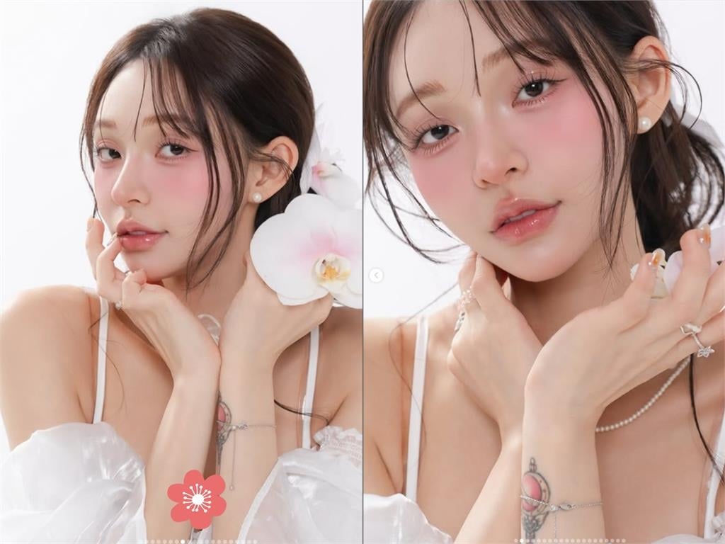 仙女下凡捧白花「解放上空」竟是林襄！「絕世神顏」驚艷網：美到像AI…