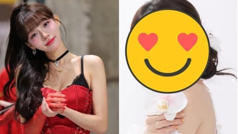 仙女下凡「解放上空」捧白花竟是林襄!「絕世神顏」驚艷網:美到像AI…