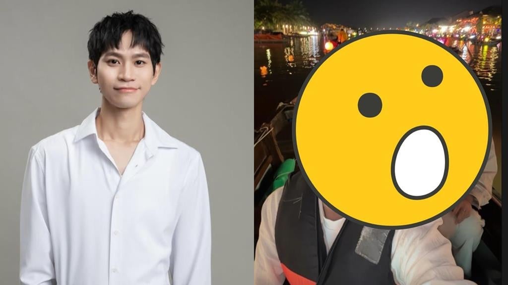 Andy決裂家寧1年攜「神秘女伴」坐小船！突曬燦笑同框照網瘋喊：永浴愛河