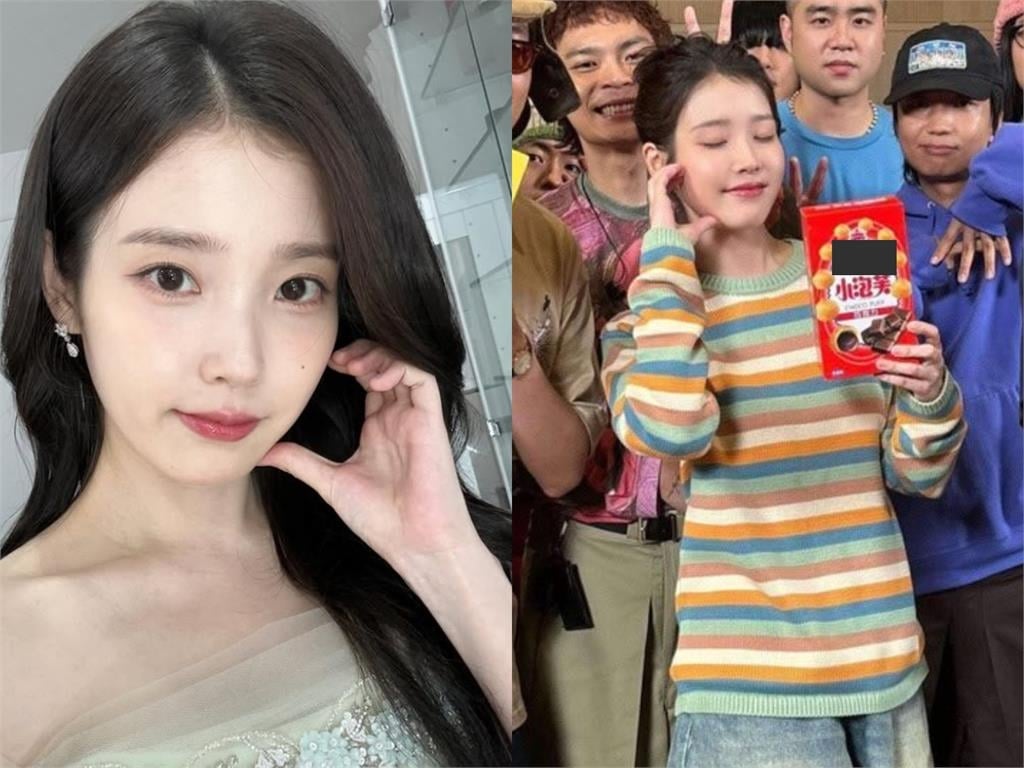 IU抵台參加AAA「狂比大心」寵粉 忍痛拒收小泡芙…打卡甜喊:愛台灣粉絲!