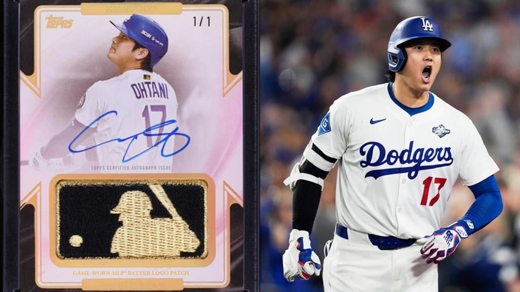 MLB(影)／大谷翔平天價保證！「這張球員卡」喊價破3500萬創紀錄