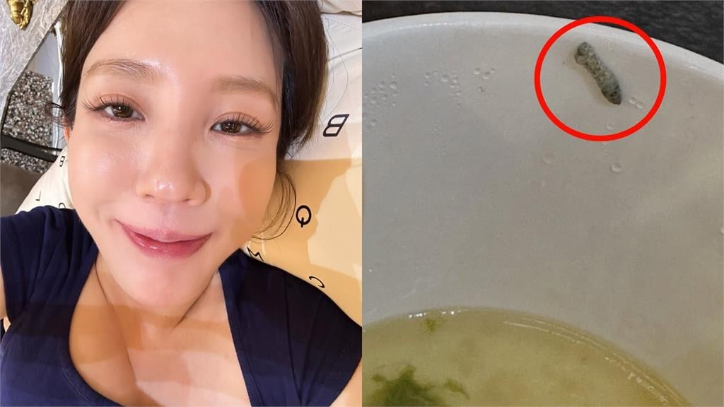 愛雅外送吃一半驚見「白色條狀物黏碗邊」！她差點放口中嚇瘋：我還用筷子夾它…
