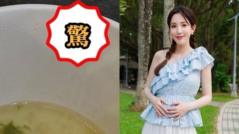 愛雅外送吃一半驚見「白色生物黏碗邊」！她差點放口中嚇瘋：我還用筷子夾它…