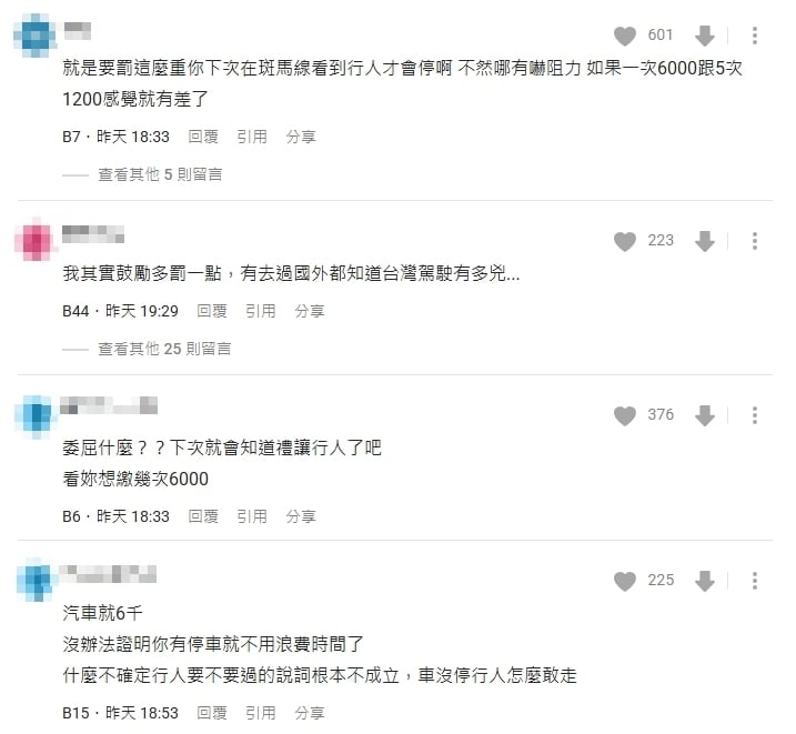 「第一次違規就重罰6000元」女駕駛嚇手抖　全場搖頭：吞了吧