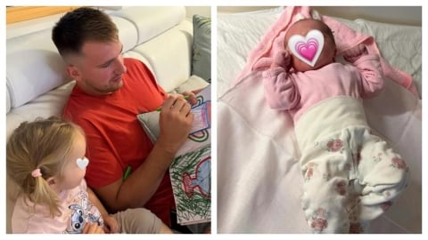 NBA(影)／「金童」唐西奇二女兒誕生！道奇、詹皇留言獻祝福　教頭曝「回歸日期」