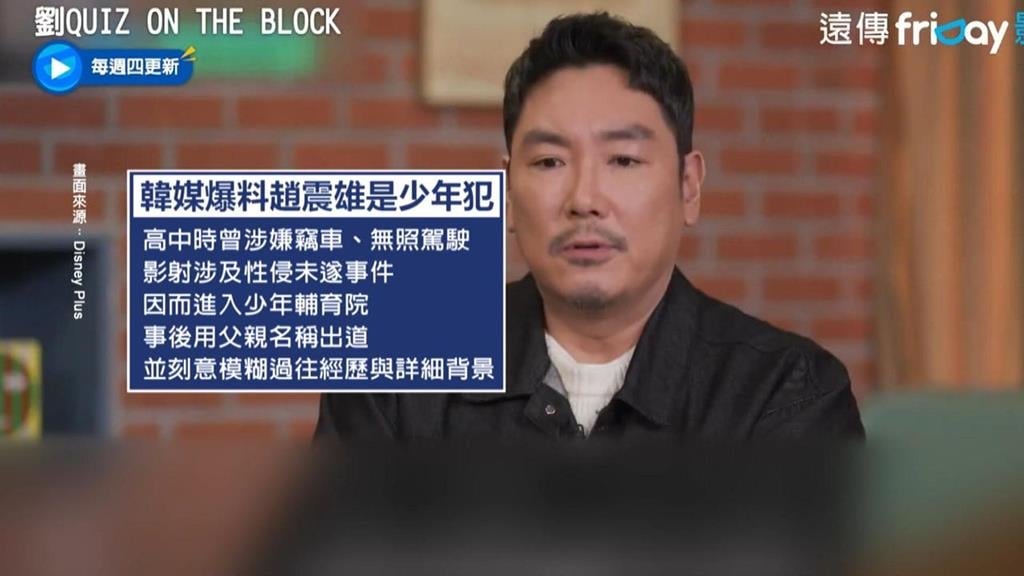 韓影帝趙震雄"犯罪黑歷史"被挖 宣布退出演藝圈