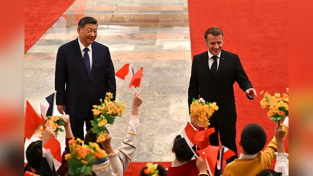 馬克宏警告中國：縮小對歐盟貿易順差　否則會採取關稅行動