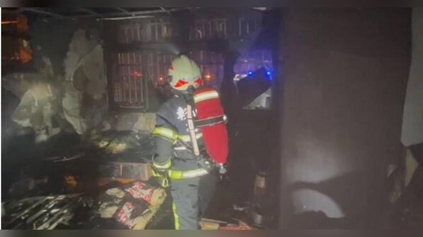 彰化透天厝惡火奪命！102歲人瑞逃生不及亡　孝子顧母吸濃煙命危