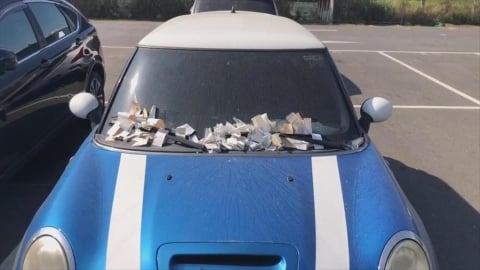 公有停車場停半年! 夾近百張停車單 車牌"早被吊銷"追車主