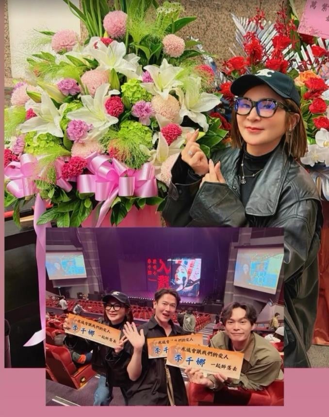 李千娜出道18年演唱會　與女兒同台　"打勾勾"大飆淚