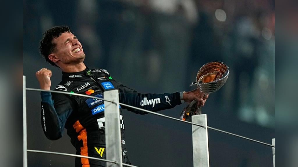 F1新王登基！諾里斯「2分之差」終結紅牛王朝　在麥拉倫7年終於封王