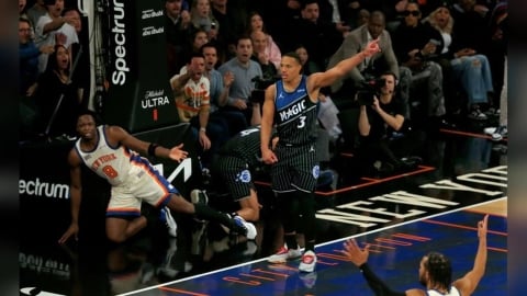 NBA(影)/魔術球星巴恩用球砸人付出代價!遭聯盟罰上百萬台幣