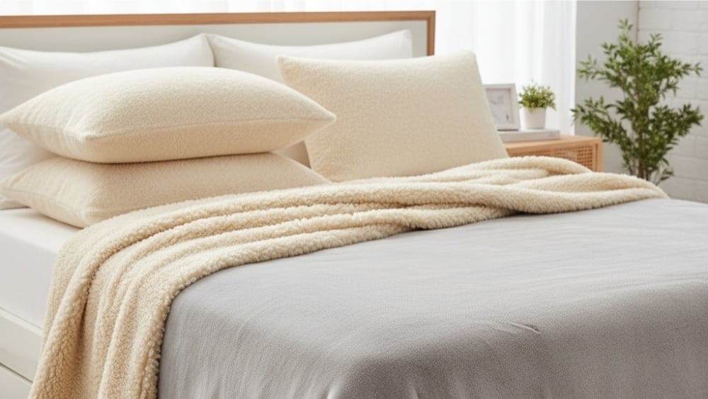 揭秘羊羔絨、兔絨毛寢具的觸覺舒適感:從肌膚感受談放鬆與睡眠氛圍